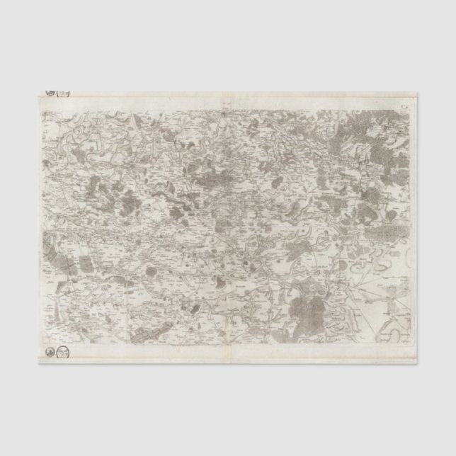 Meaux Seidenpapier (Vorderseite)