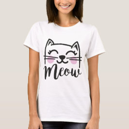 Meaw the Playful Cat T-Shirt