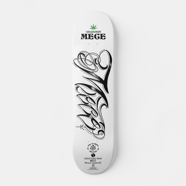 mece deck skateboard (Vorderseite)