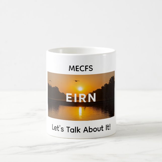 MECFS Let's Talk About It! Kaffeetasse (Mittel)