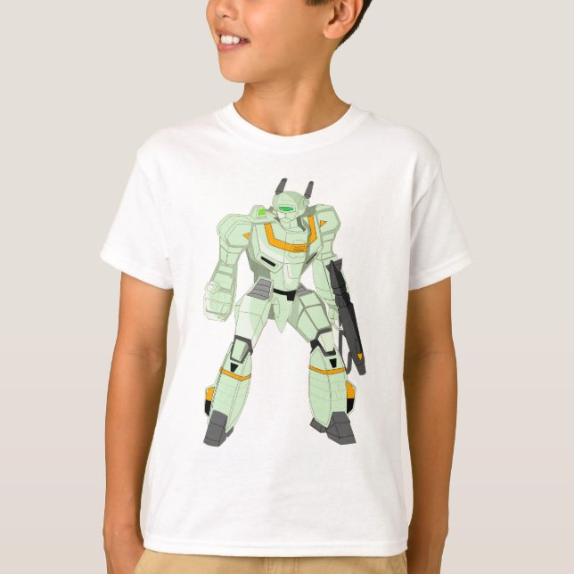 Mech Warrior Godzenant T-Shirt (Vorderseite)