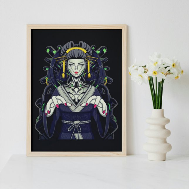 Mecha Geisha Poster (Von Creator hochgeladen)