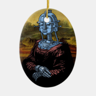 Mecha Lisa Keramikornament