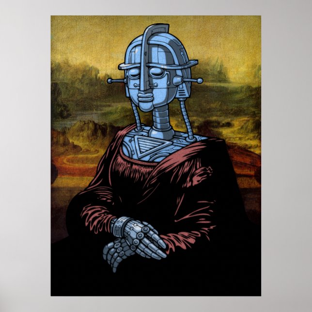Mecha Lisa Poster (Vorne)