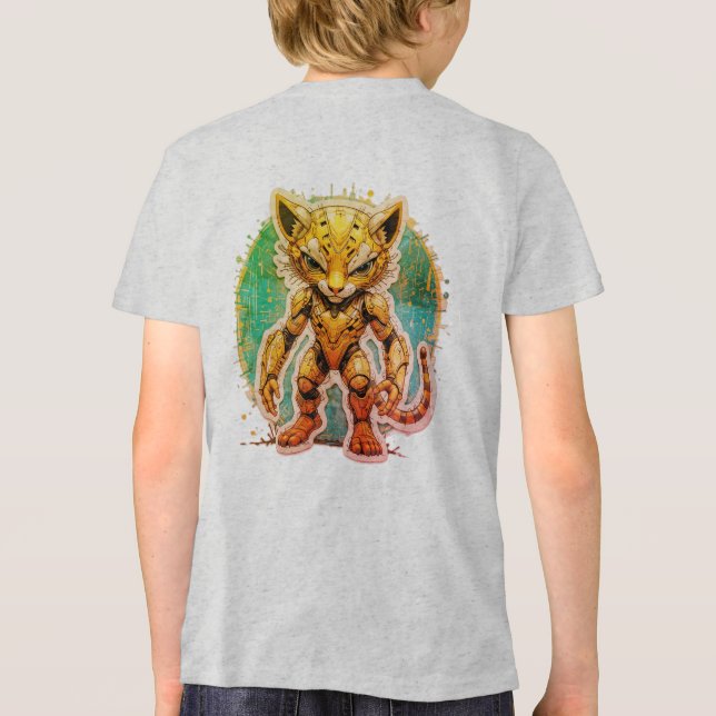 Mecha Prowler Tri-Blend Shirt (Rückseite)