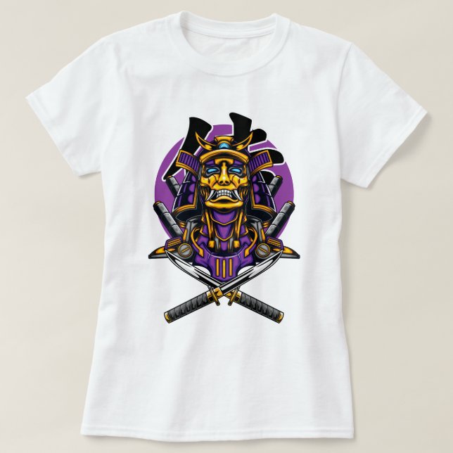 Mecha Samurai T-Shirt (Design vorne)