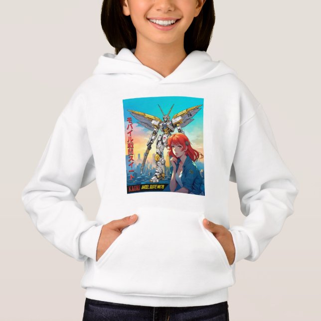 MECHA WARRIOR - KAORI'S ANGEL SUITE MK78 HOODIE (Vorderseite)