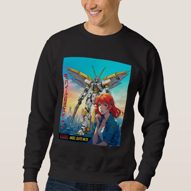 MECHA WARRIOR - KAORI'S ANGEL SUITE MK78 SWEATSHIRT (Vorderseite)