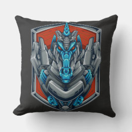Mecha Warriors Kissen