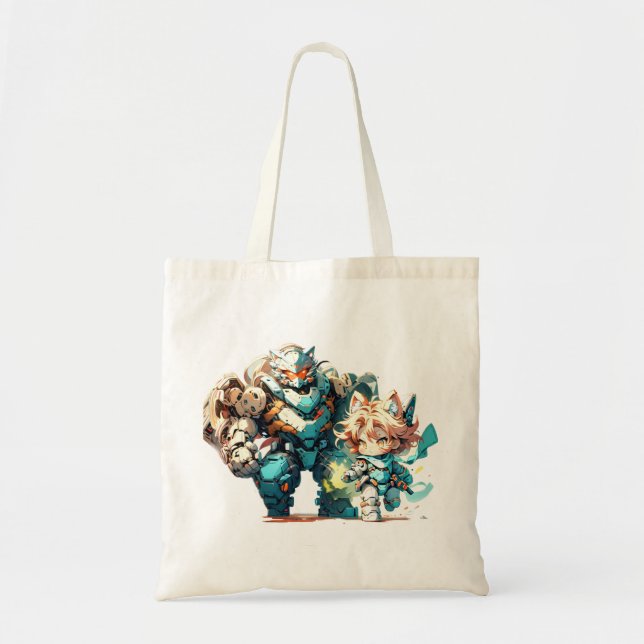 MechaCat Tote-Tasche - Ragdoll Tragetasche (Vorne)