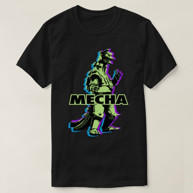 MECHAGODZILLA NEONS T-Shirt (Design vorne)