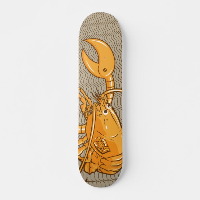 MechaLobster Skateboard (Vorne)