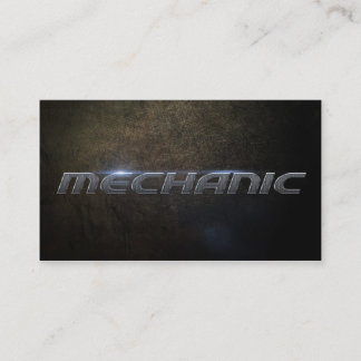 Mechanic Business card Visitenkarte