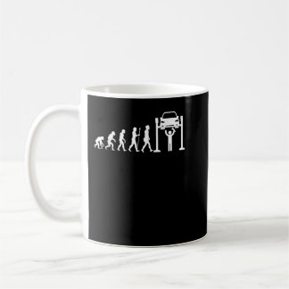 Mechanic Evolution Mechanic Gift Car Mechanics Te Kaffeetasse