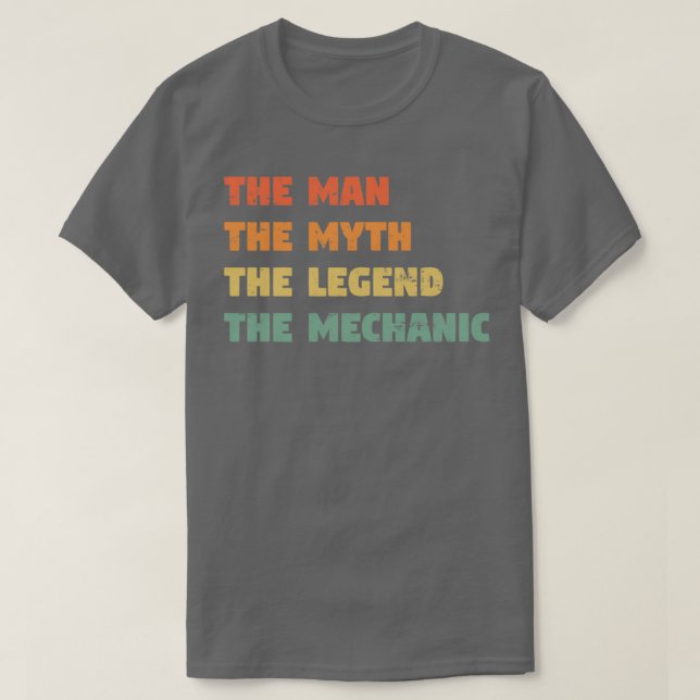 Mechanic Funny Geschenk für ihn Mechanic T-Shirt (Design vorne)