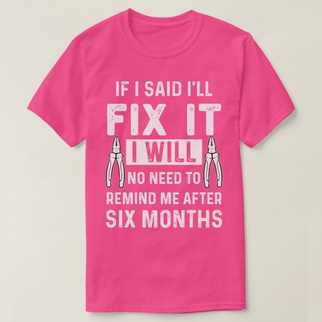 Mechanic Handyman T-Shirt (Design vorne)