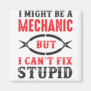 Mechanic ist vielleicht, aber ich kann Dummheiten Magnet
