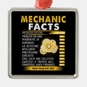 Mechanic Lovers   Mechanic's Wife Definition Ornament Aus Metall