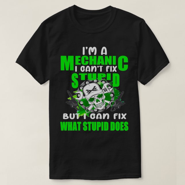 MECHANIC Lustiger  Rückseiten Pullover  (Design vorne)
