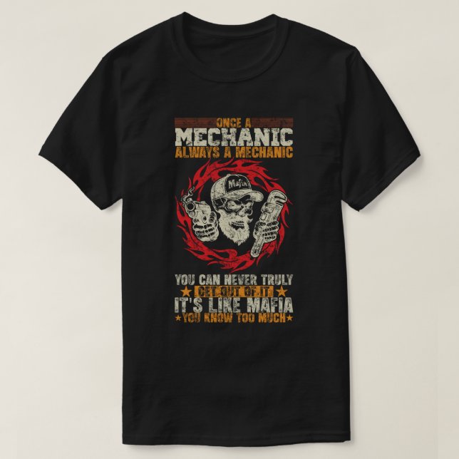 Mechanic Mafia Forever T-Shirt (Design vorne)