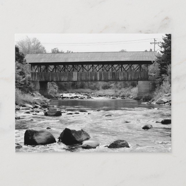 Mechanic Street Bridge Postkarte (Vorderseite)