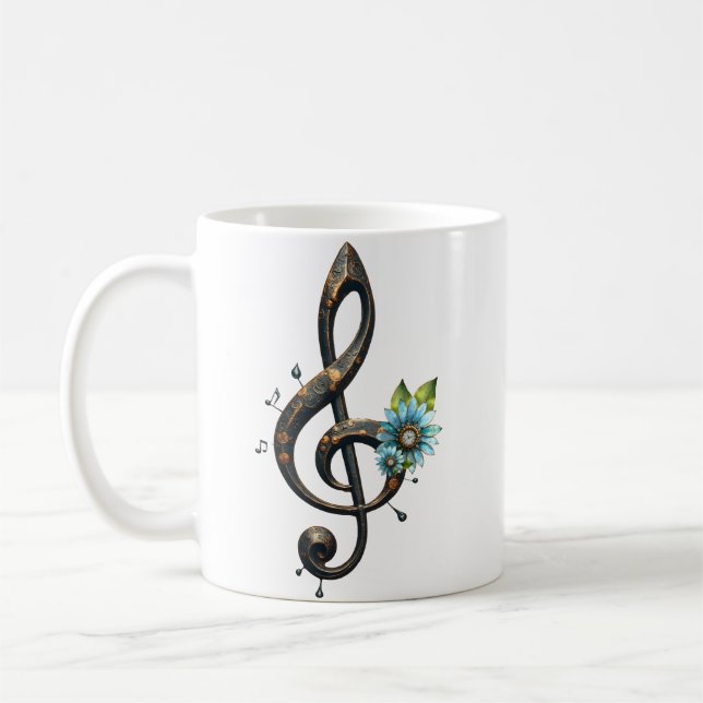 Mechanical  clef  kaffeetasse (Links)