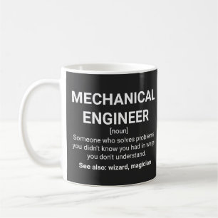 Mechanical Engineer Funny Definition Kaffeetasse