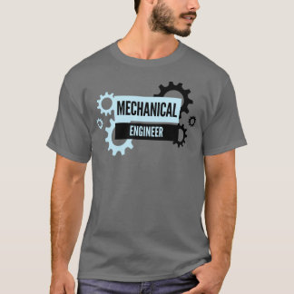 Mechanical Engineer Pinion Wizard Graduation Skill T-Shirt