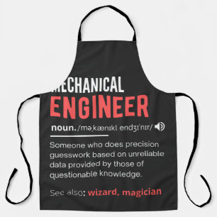 Mechanical ENGINEER Schürze