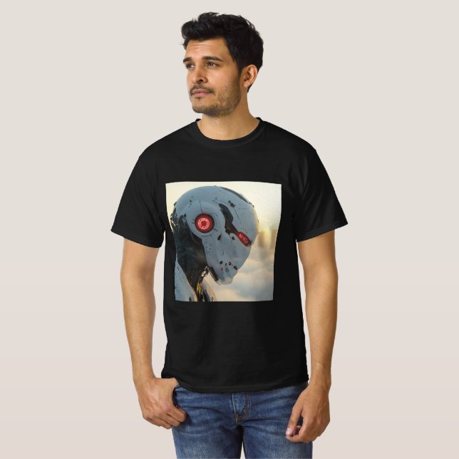 Mechanical Force - Futuristic and Imposing Style T-Shirt (Vorne ganz)