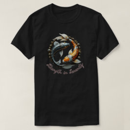 Mechanical Koi Yin-Yang T-Shirt