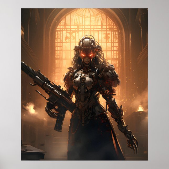 Mechanical Templar Saga Poster (Vorne)