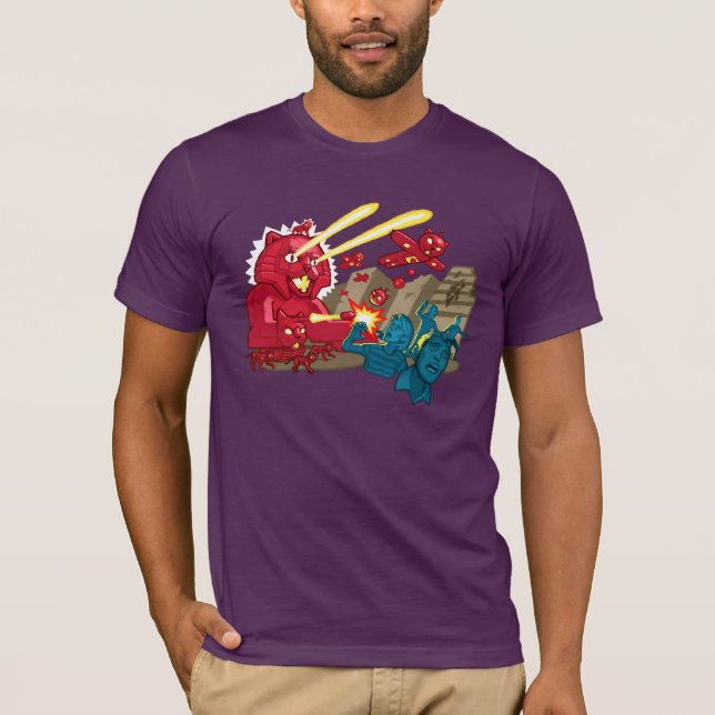 Mechanicat Invasion T-Shirt (Vorderseite)