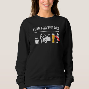 Mechanics Kaffeesauger Bier Adulter Humor für Männ Sweatshirt
