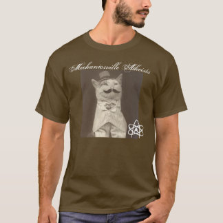 Mechanicsville Atheisten (Catstache) T-Shirt