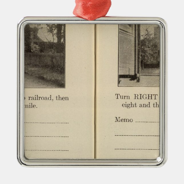 Mechanicsville Waterford Silbernes Ornament (Vorne)