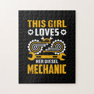 MechanicThis Girl Loves Her Mechanic Puzzle