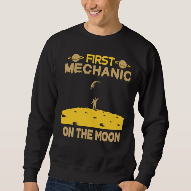 Mechanik auf dem Mond Sweatshirt (Vorderseite)
