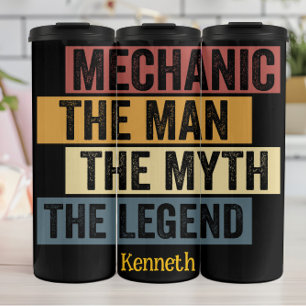 Mechanik: Bold und Empowered Inspirational Graphic Thermosbecher