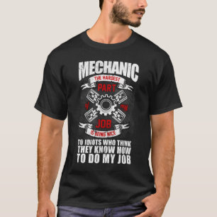 Mechanik des schwersten Flugzeugteils T-Shirt