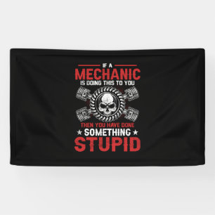 Mechanik   Ein Mechaniker tut es. Banner