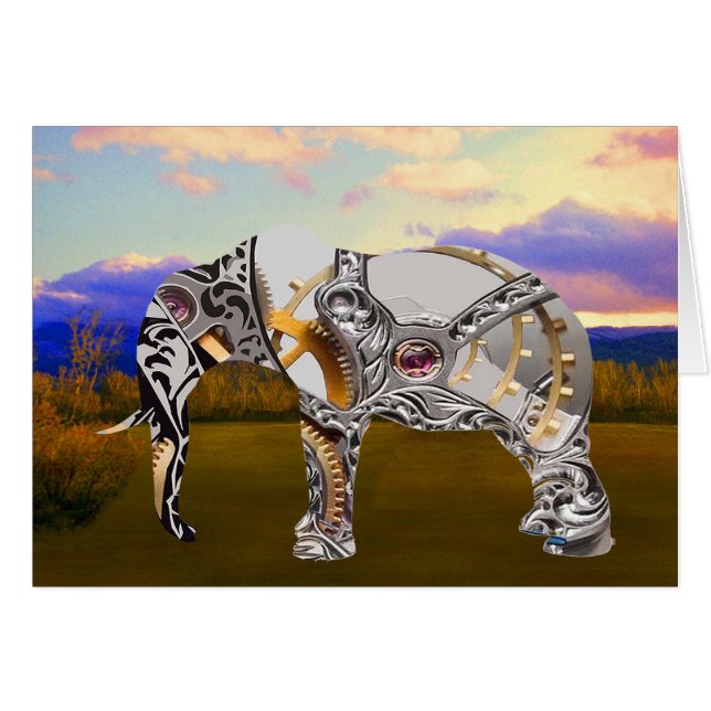 Mechanik-Elephant (Vorderseite (Horizontal))