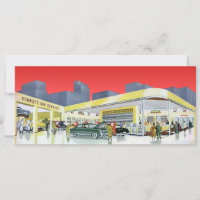 Mechanik für Vintages Auto Komplettwagen Garage