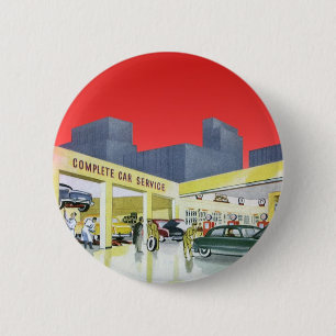 Mechanik für Vintages Auto Komplettwagen Garage Button