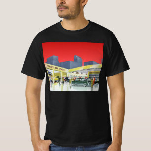 Mechanik für Vintages Auto Komplettwagen Garage T-Shirt