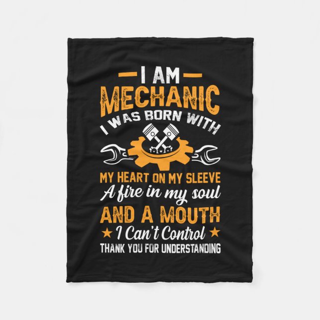 Mechanik I Fleecedecke (Vorderseite)