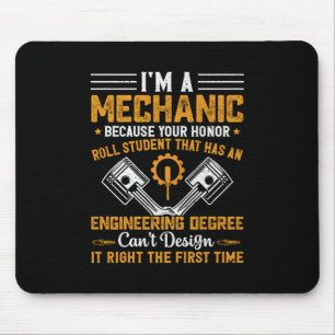 Mechanik   Ich bin ein Mechaniker Mousepad