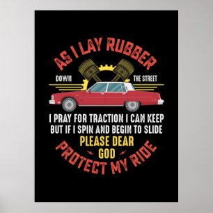 Mechanik schützt meinen Zug Poster