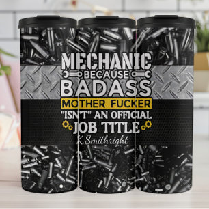 Mechanik, weil Badass nicht funktioniert Thermosbecher