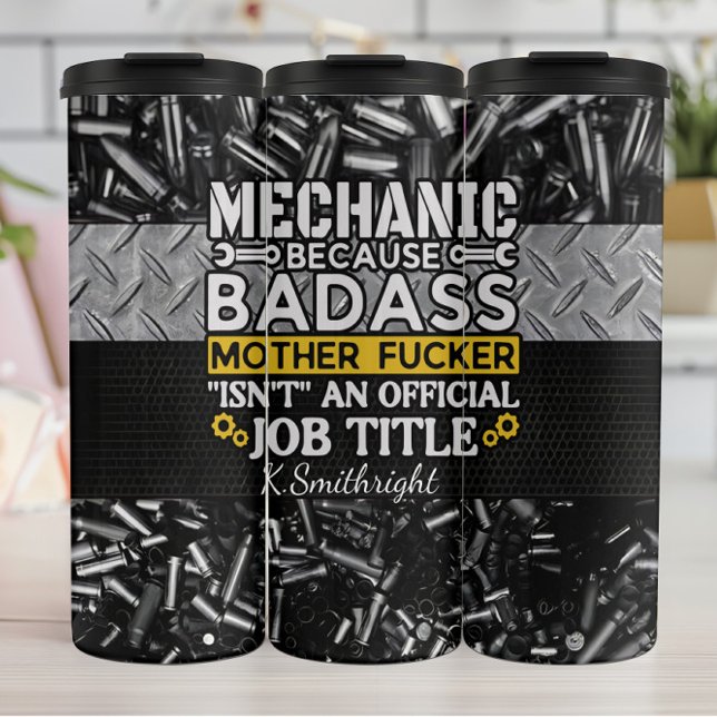 Mechanik, weil Badass nicht funktioniert Thermosbecher (Von Creator hochgeladen)